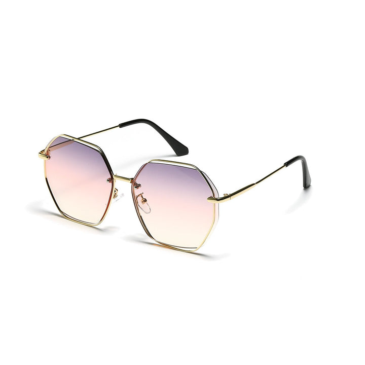 Women's fashionable octagonal sunglasses with elegant frame Kalsten