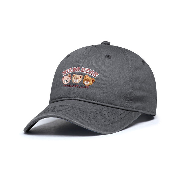 Women's playful cotton cap with embroidered animal design Brehn