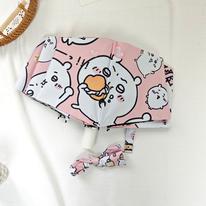 Women's Foldable Umbrella with Humorous Animal Design Kalsten