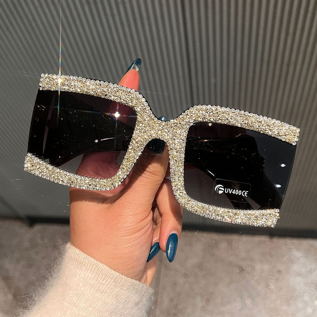 Women's sunglasses with rhinestone decorated frame Kalsten