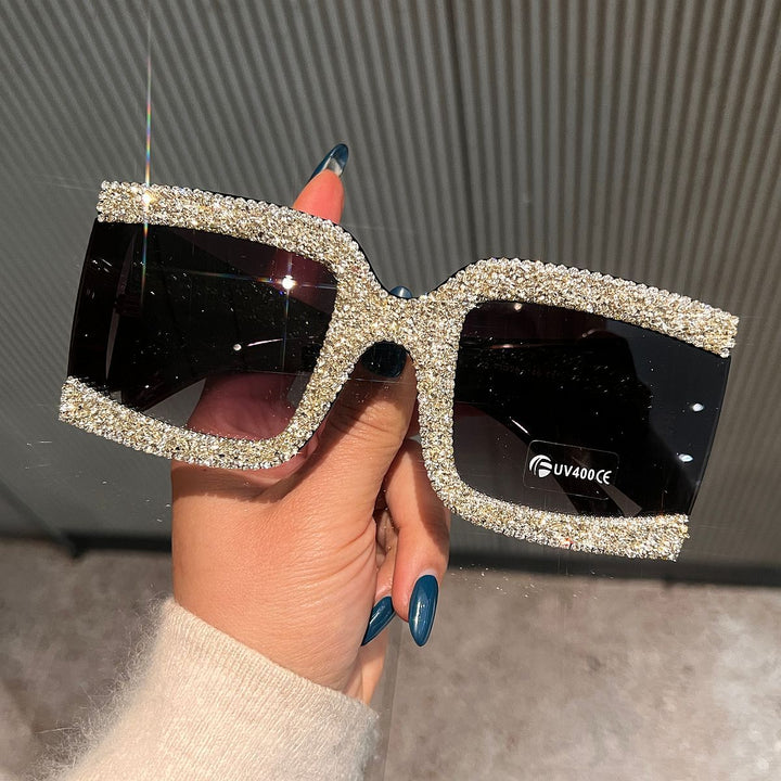 Women's sunglasses with rhinestone decorated frame Kalsten