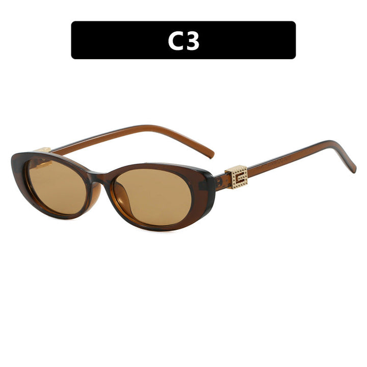 Women elegant Cat-Eye sunglasses with fine accents Kalsten