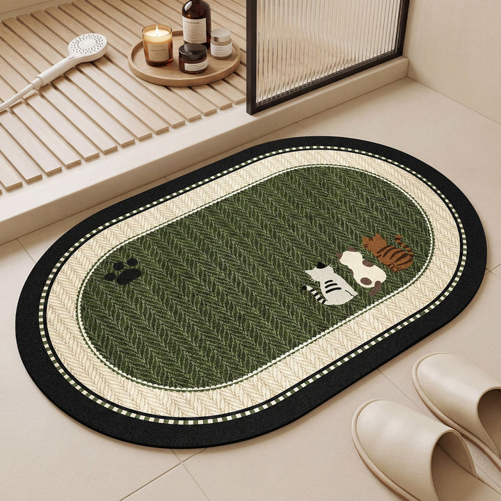 Cartoon-Themed Non-Slip Bath Mat Kalsten