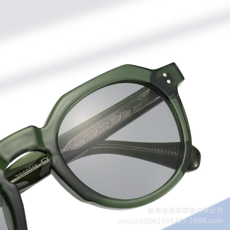 Ladies stylish sunglasses with unique octagonal frame Kalsten