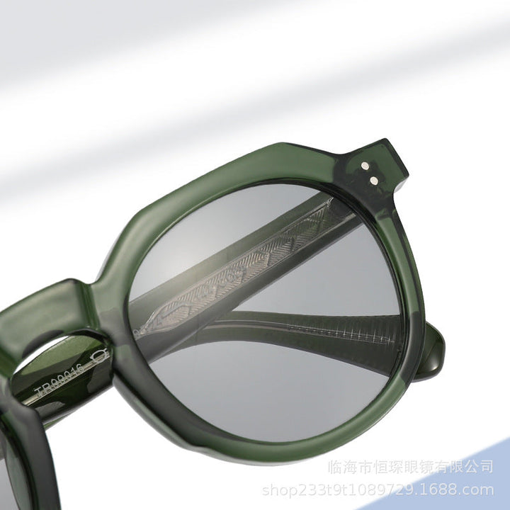 Ladies stylish sunglasses with unique octagonal frame Kalsten