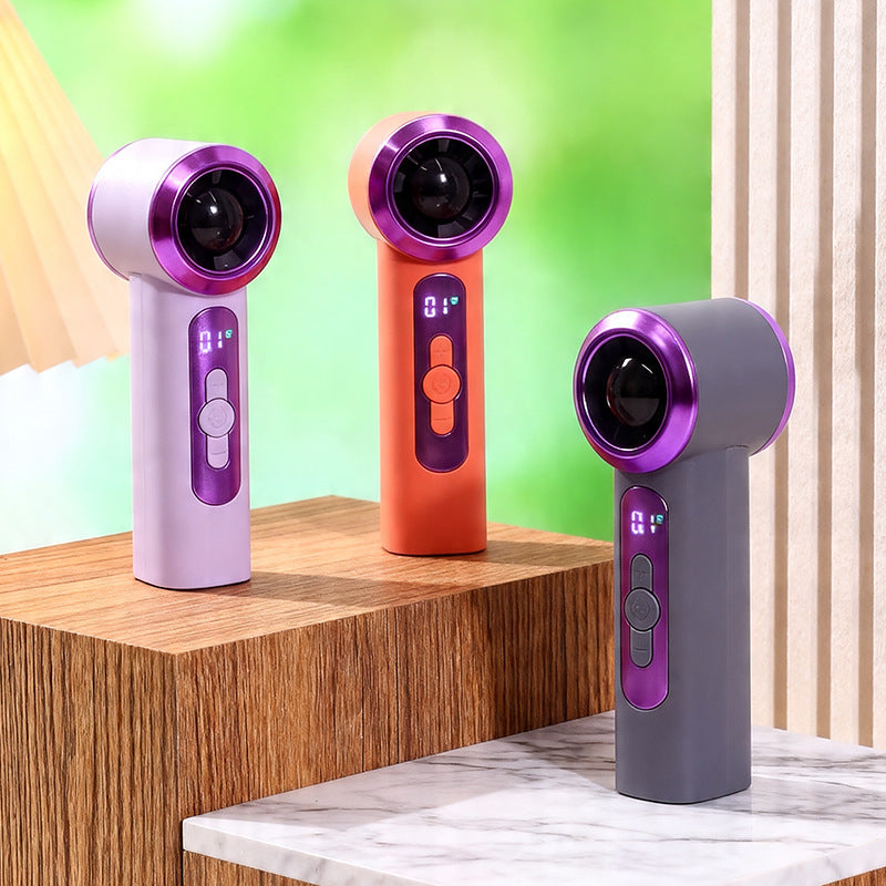Women's Portable Mini Fan with Intelligent LED Display Kalsten