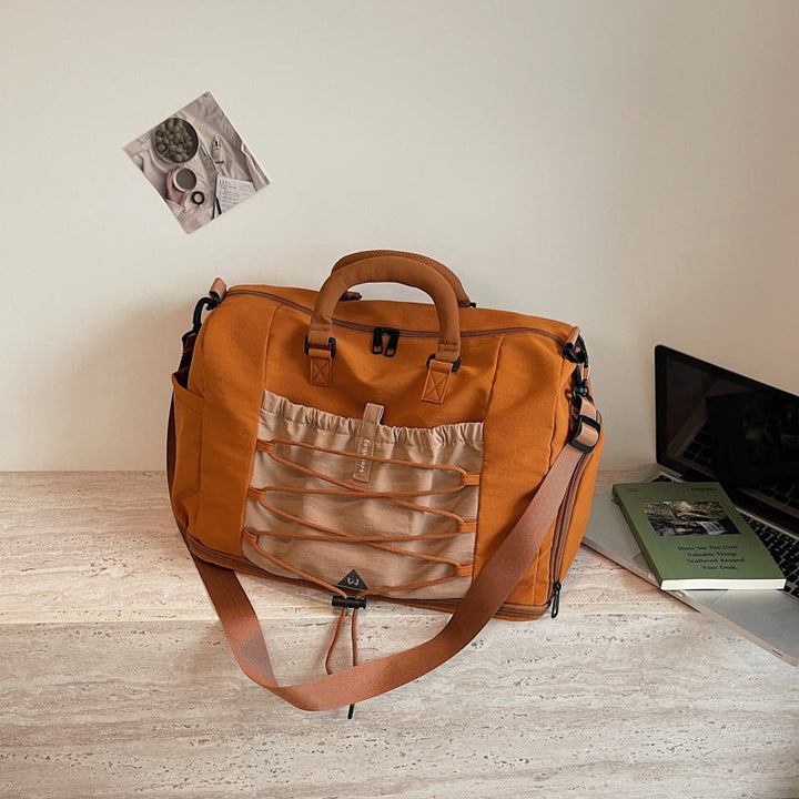 Women's Multifunctional Sports and Travel Bag with Elastic Details Kalsten