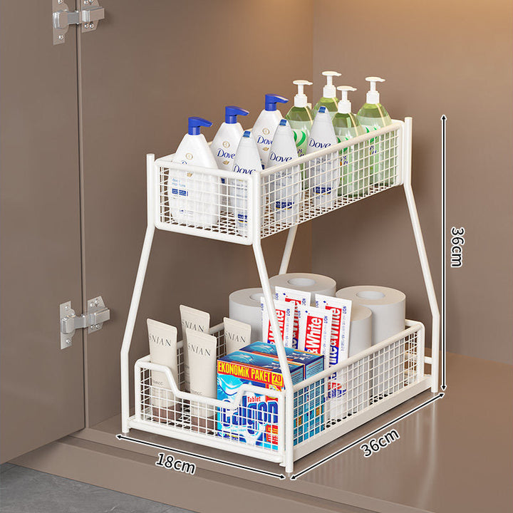 Two-Tier Wire Storage Organizer Kalsten