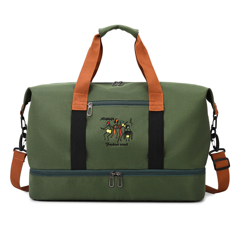 Sporty travel bag with practical compartments Kalsten
