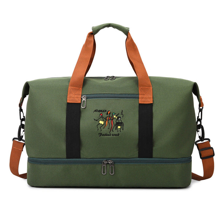 Sporty travel bag with practical compartments Kalsten