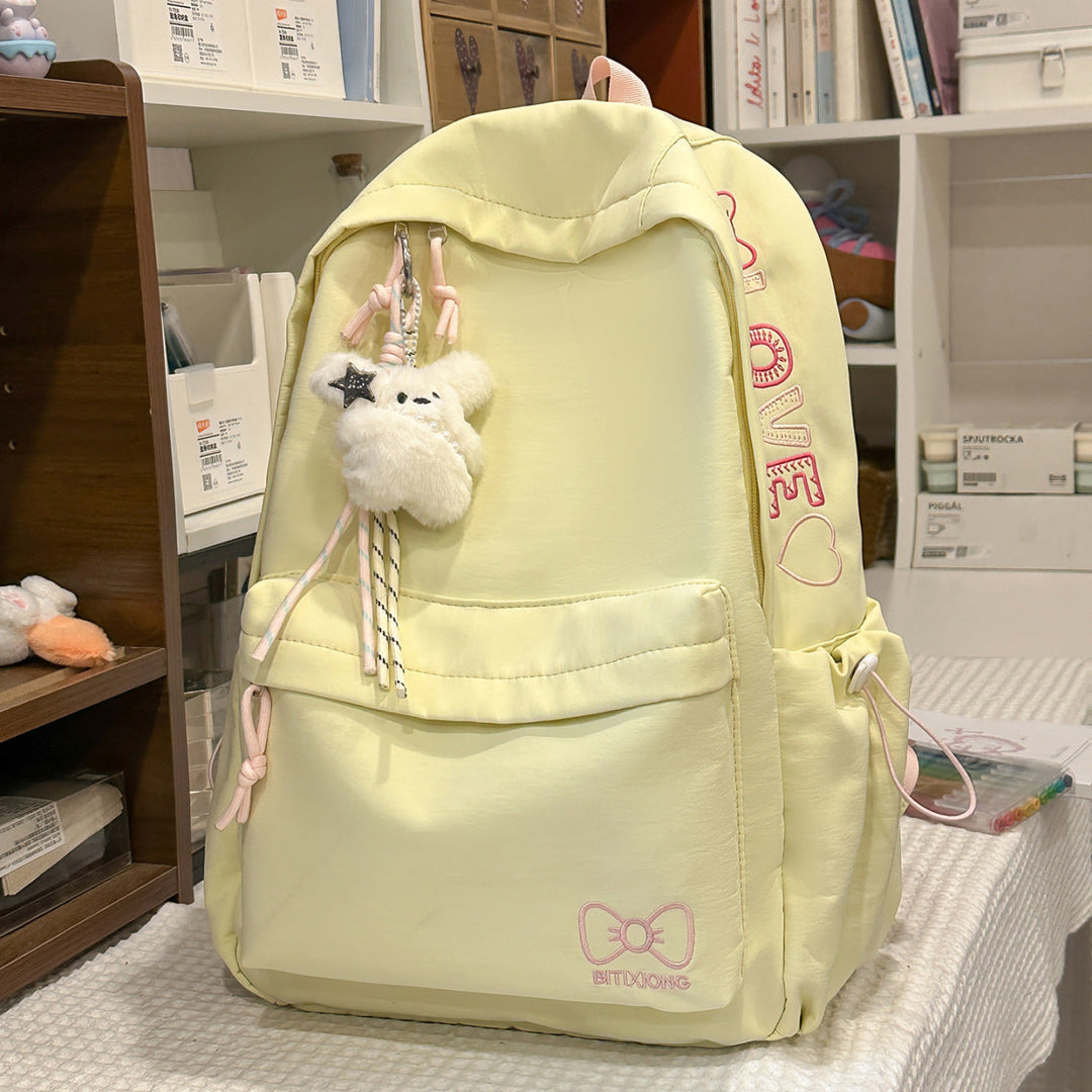 Cute Plush Animal-Themed Backpack