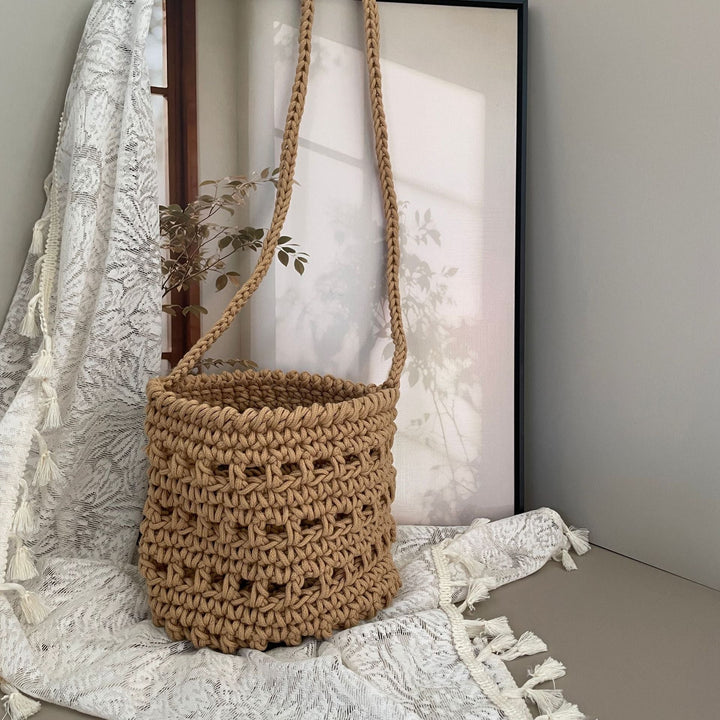 Hand-knotted tote bag Kalsten