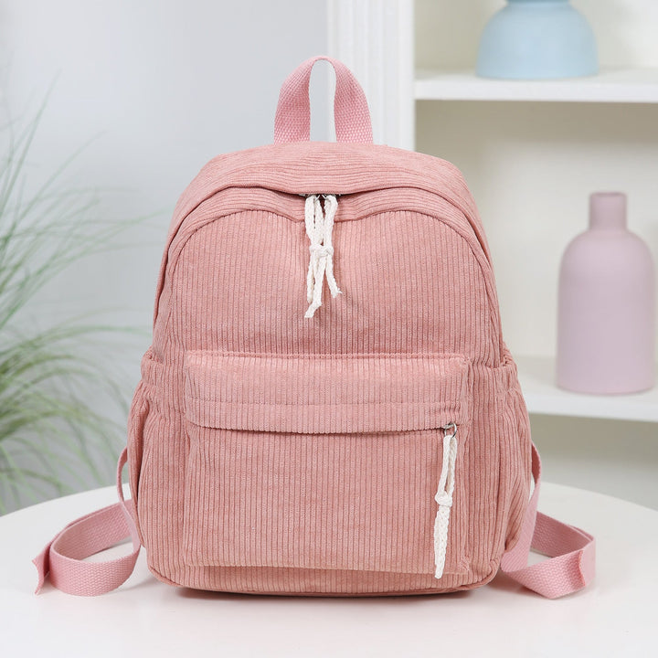 Cord-Backpack with Practical Front Pocket Kalsten