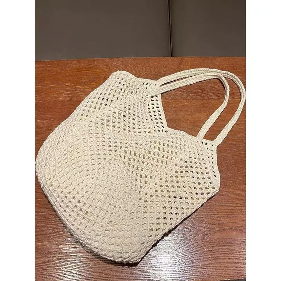 Crocheted tote bag with casual shape Kalsten