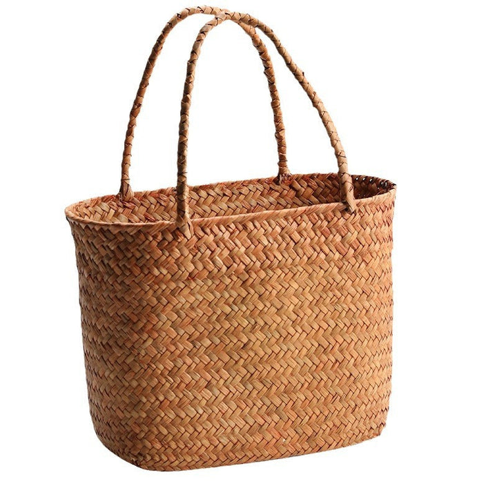 Unisex Braided Basket with Sturdy Handles Kalsten