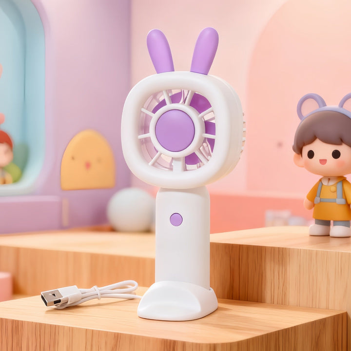 Women's Portable Fan with Cute Antlers Design Kalsten
