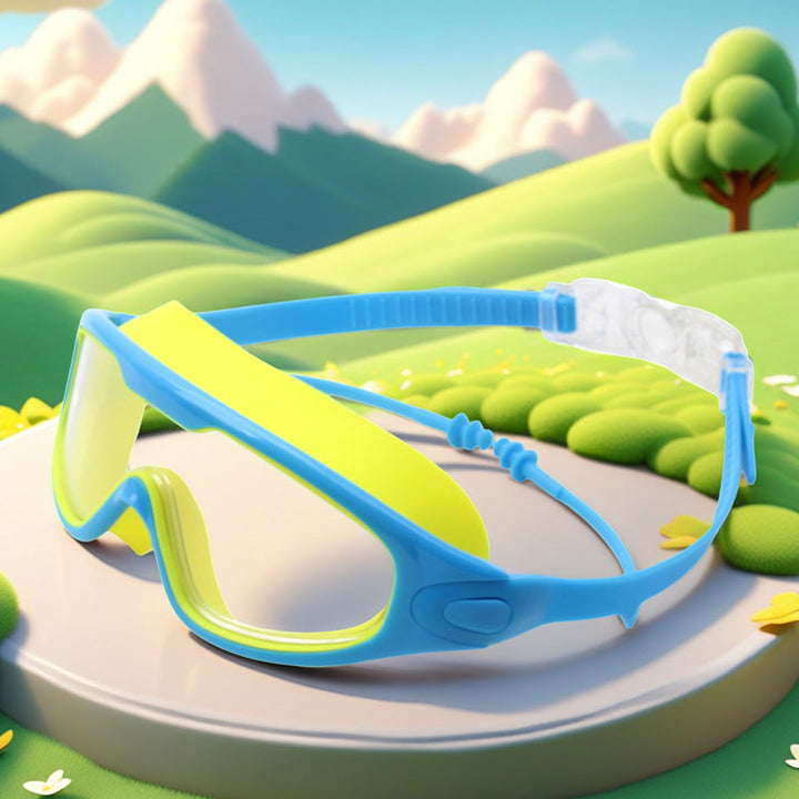Waterproof swimming goggles with adjustable nose piece Kalsten