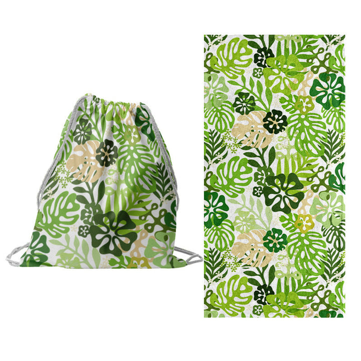 Multifunctional beach set with tote bag and towel Kalsten
