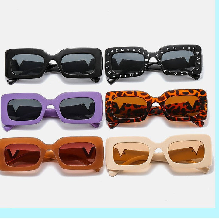 Ladies Stylish oversized sunglasses with unique frame Kalsten