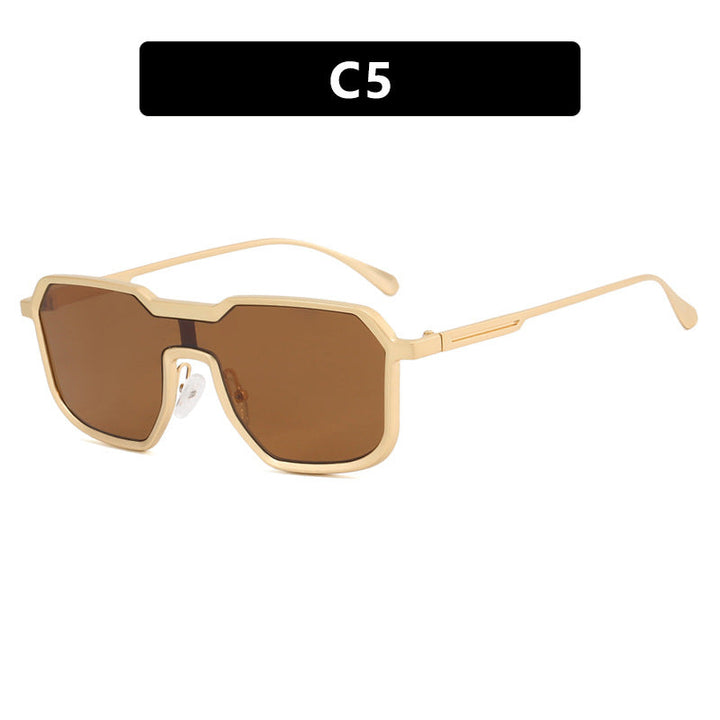 Ladies extravagant geometric sunglasses with protective UV filter Kalsten