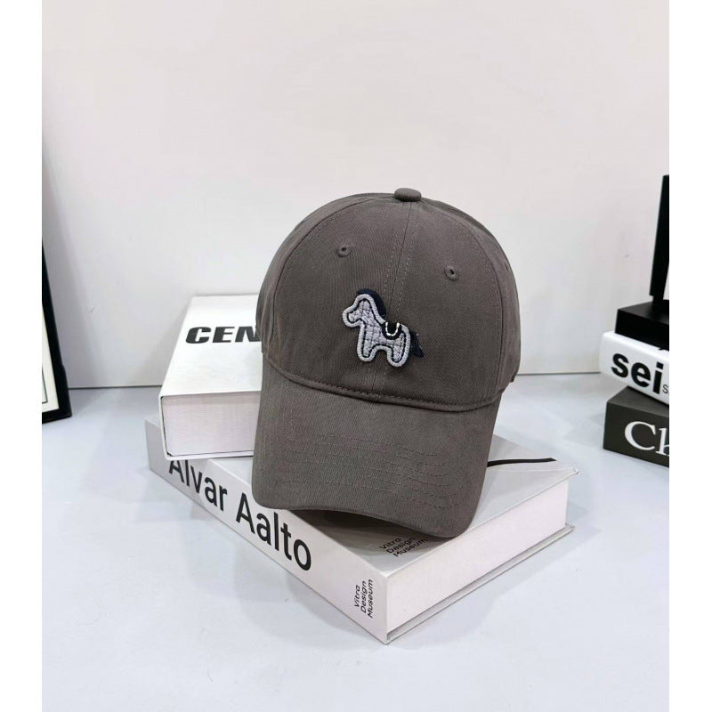Women's Playful Embroidered Pony Baseball Cap Kalsten
