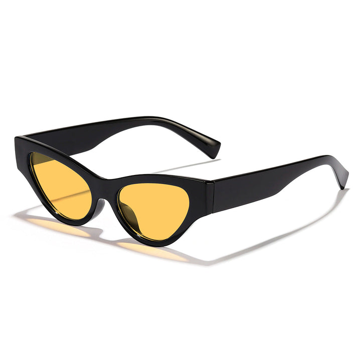 Women Cat-Eye Sunglasses with elegant, transparent frame and UV protection Kalsten