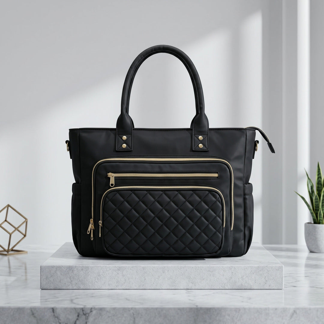 Handbag with Elegant Quilted Look Kalsten