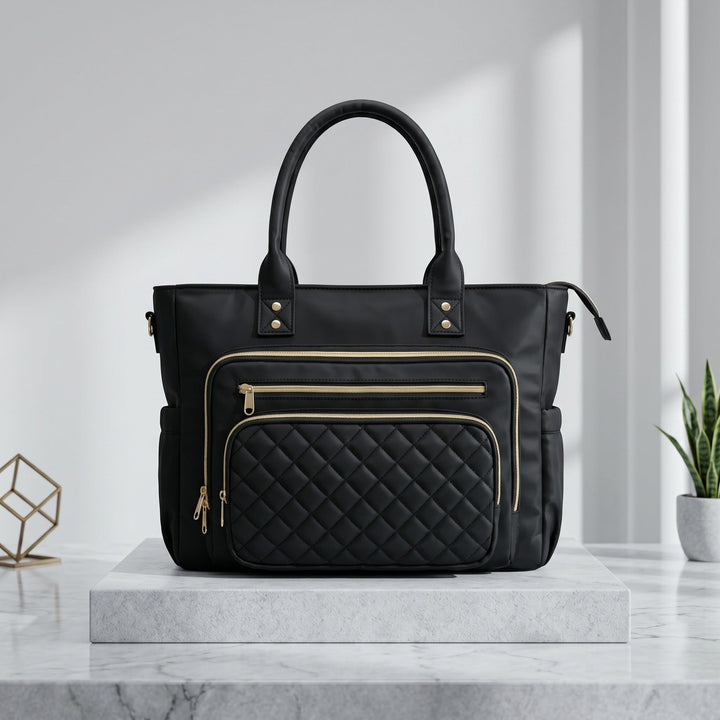 Handbag with Elegant Quilted Look Kalsten