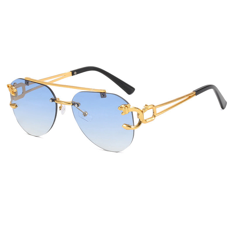 Women's unusual round sunglasses with decorative details Kalsten