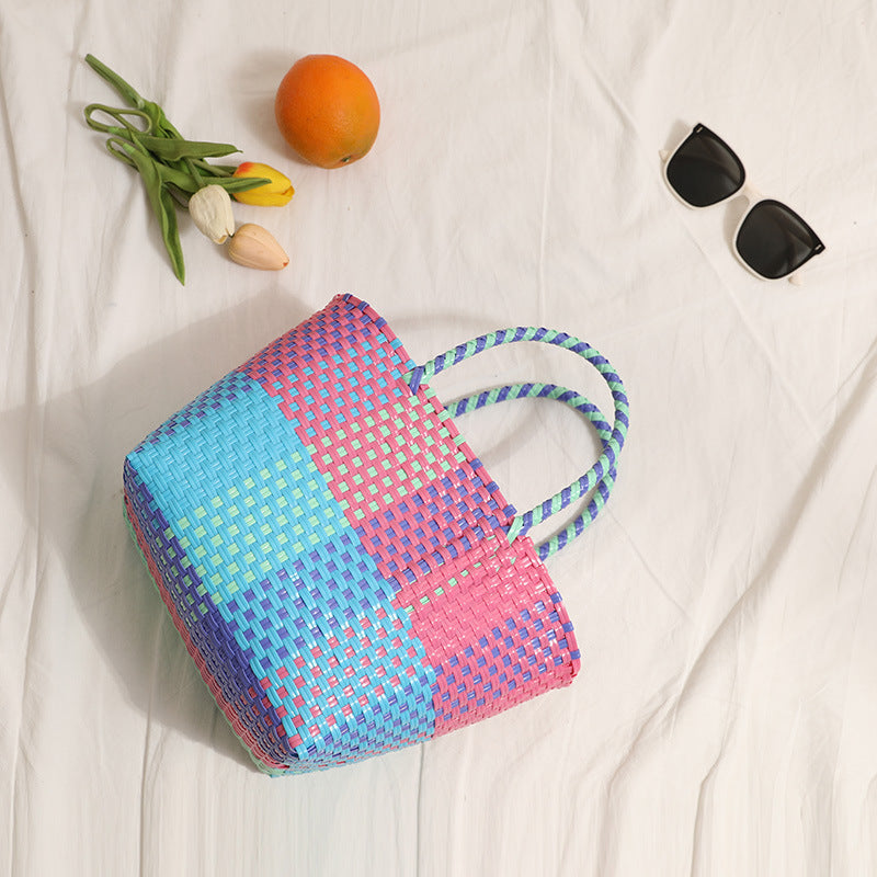 Braided shopping and beach bag Kalsten