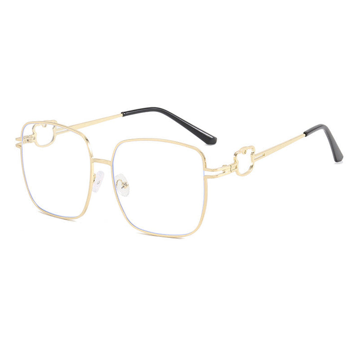 Women’s fashionable square glasses with unique accents Kalsten