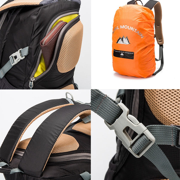 Unisex nan lightweight day hiking backpack with breathable back padding and adjustable chest strap Kalsten