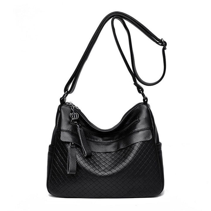 Textured Quilted Shoulder Bag Kalsten