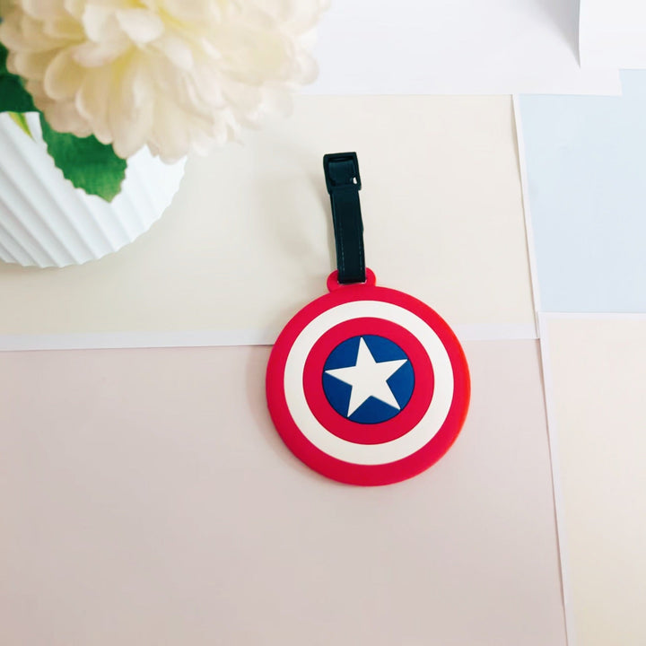 Unisex Silicone Superhero-Themed Luggage Tag Kalsten