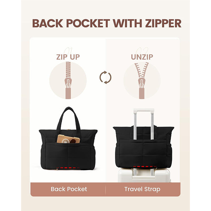 Practical handbag with multiple compartments Kalsten
