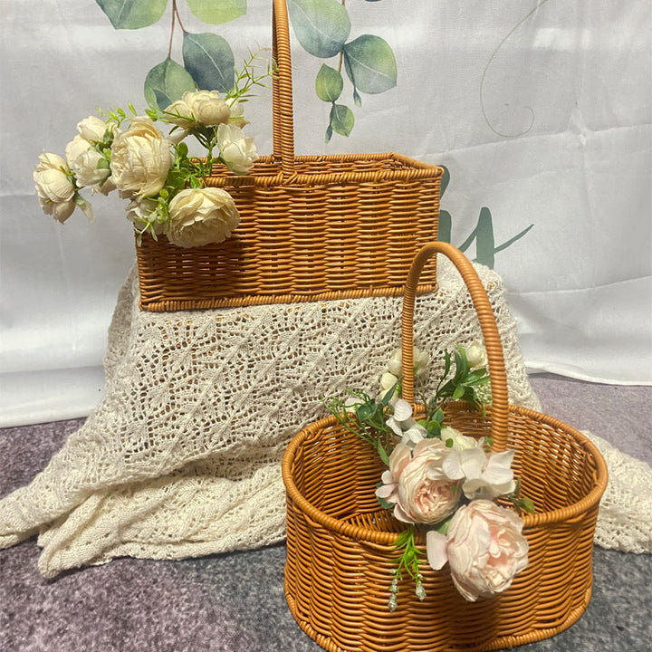 Unisex basket made of woven material Kalsten