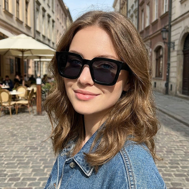 Women Vintage Square Sunglasses Kalsten