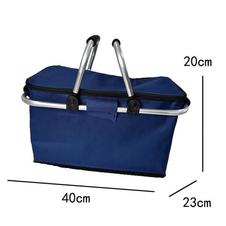 Cooler bag with sturdy aluminum frame and insulating inner lining Kalsten