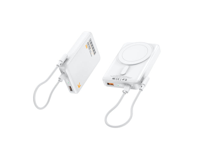 Portable power bank with inductive fast charging function and LED display Kalsten