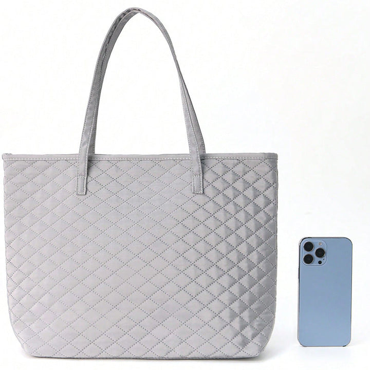 Fashionable handbag made of textured material Kalsten