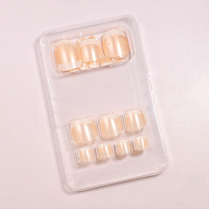Premium Glossy Press-On Toe Nails Kalsten