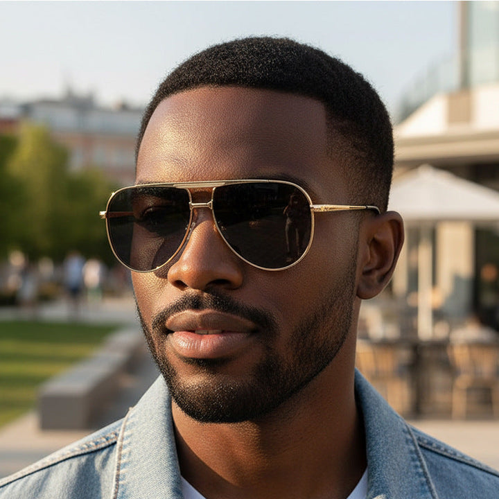 Ladies sunglasses in elegant pilot design Kalsten
