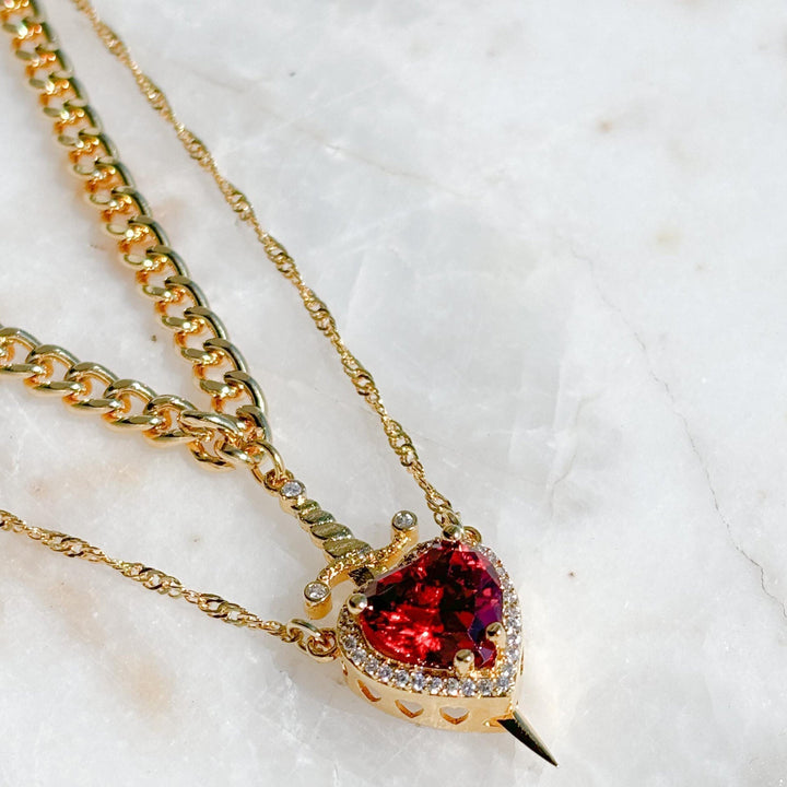 Kalsten | Prince & Princess Couples Necklace Set