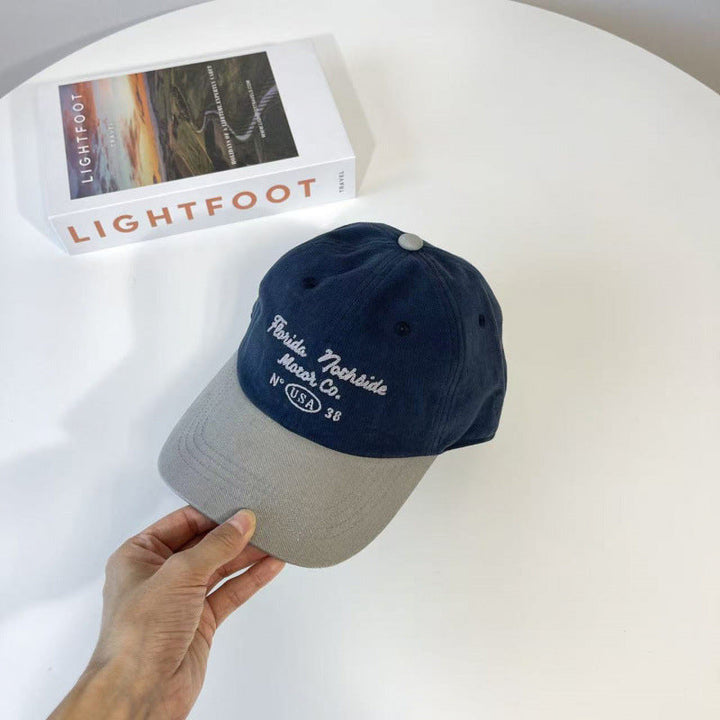 Men's Vintage-Inspired Cotton Baseball Cap Kalsten