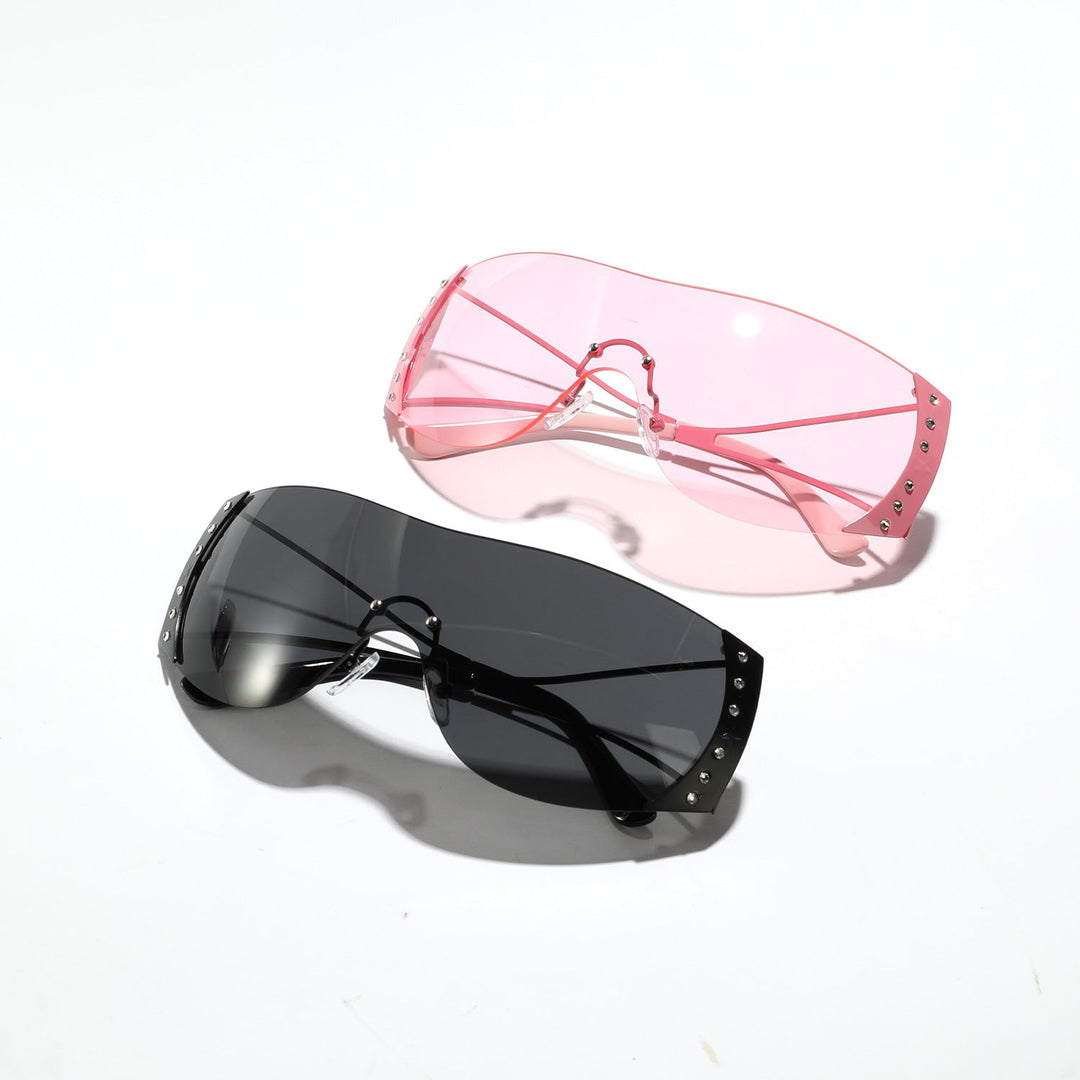 Women futuristic sunglasses with stylish frame and high-grade UV protection Kalsten