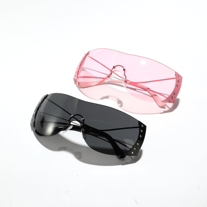 Women futuristic sunglasses with stylish frame and high-grade UV protection Kalsten