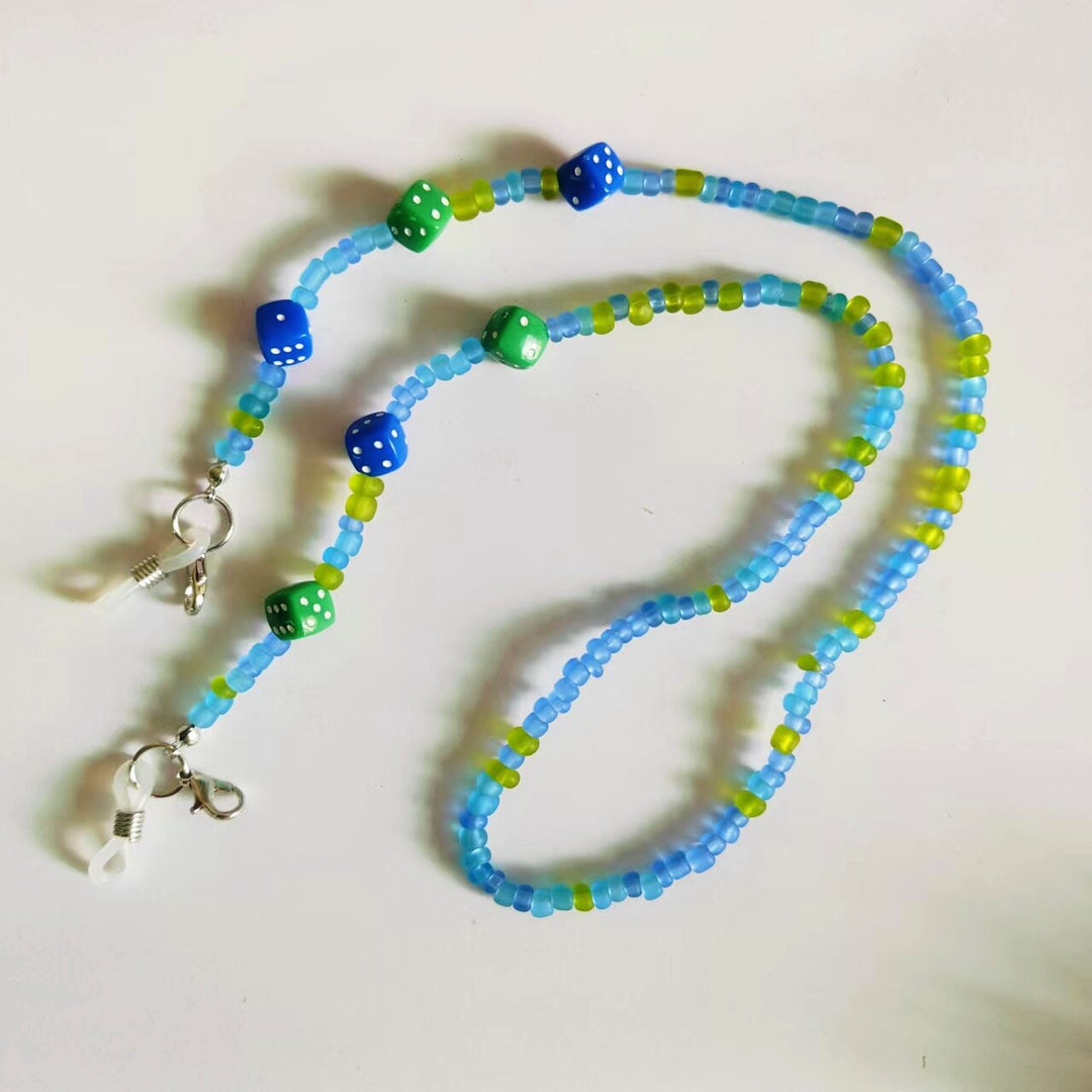 Colorful Bead Glasses Holder Chain Kalsten