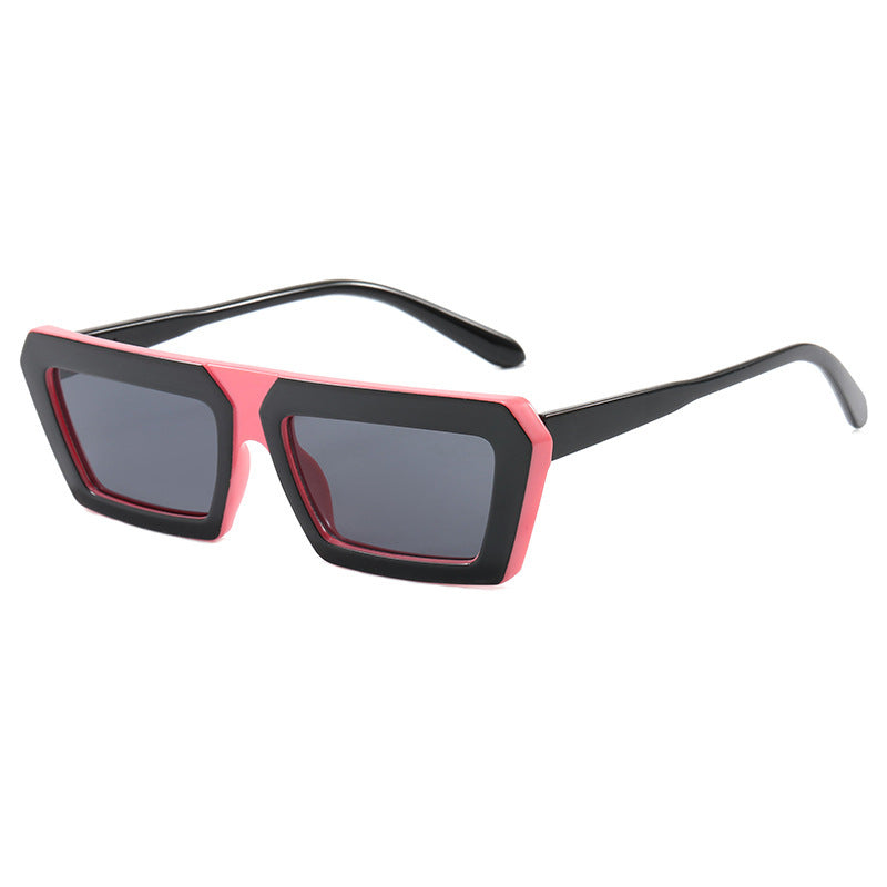 Women's fashionable sunglasses with a distinctive square frame and polarizing lenses Kalsten
