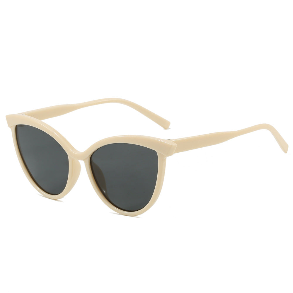 Ladies Elegant Cat-Eye Sunglasses with UV Protection and High-Quality Frame Kalsten