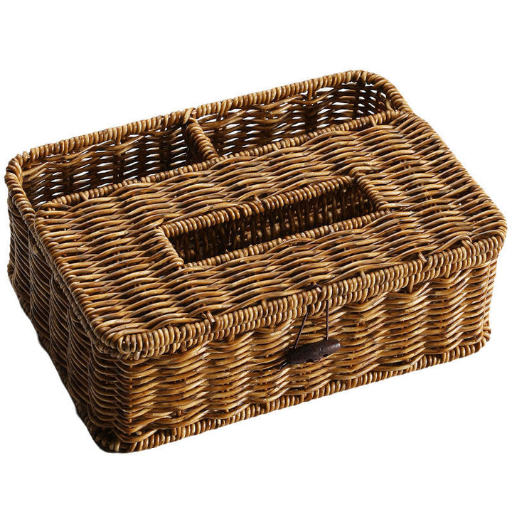 Woven Storage Organizer with Divided Compartments Kalsten